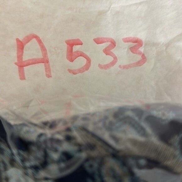 J.JILL BOHO‎ MULTI PRINT LONG SLEEVE COTTON BLUE CARDIGAN XS - Picture 13 of 13